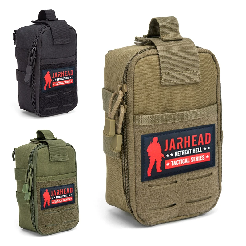 Bolsa táctica MOLLE EDC organizadora impermeable de nailon