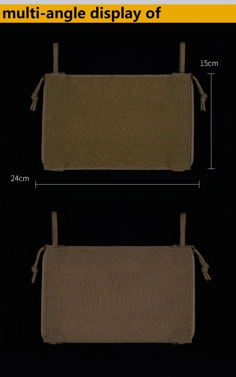 Bolsa en el pecho con diseño compacto