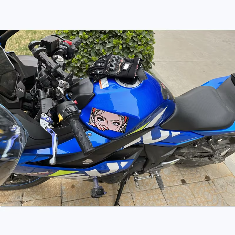 Pegatinas reflectantes impermeables para coche y moto de seguridad - imagen 4