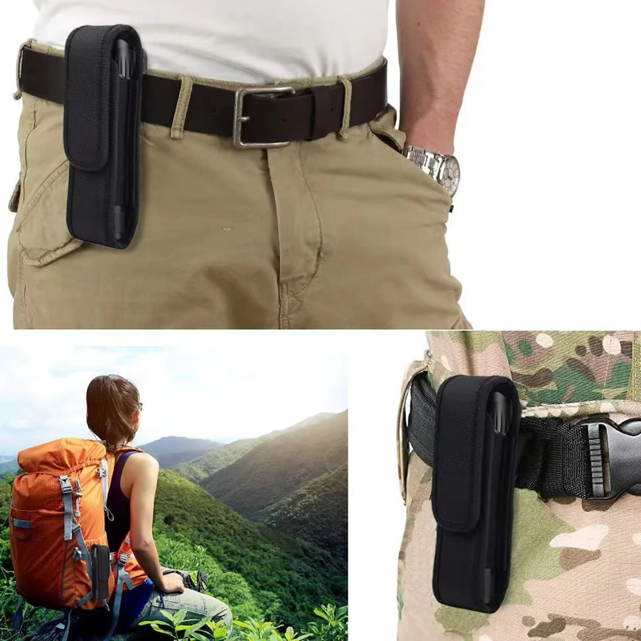 Estuche táctico en uso real