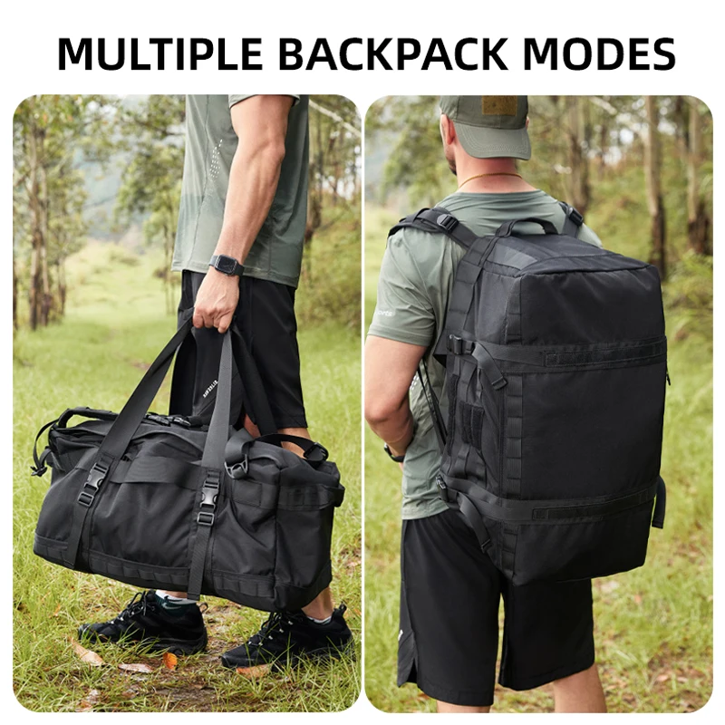 Bolsa táctica lona canvas – gran capacidad militar para viaje - imagen 5