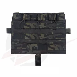 Chaleco táctico M4 para exteriores con panel frontal MOLLE integrado