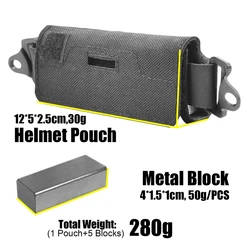 Bolsa contrapeso NVG para casco táctico - Accesorios Airsoft