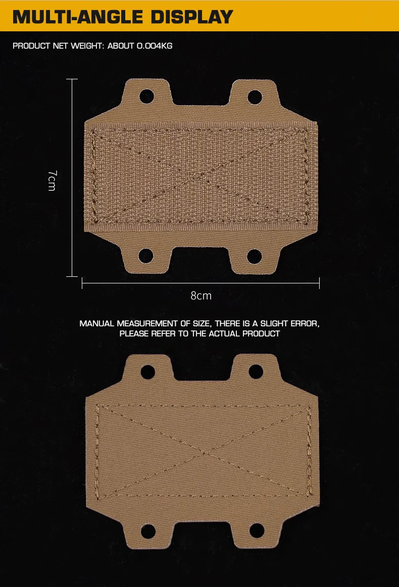 OPHIDIAN MHA - Adaptador modular para cinturón táctico MOLLE - imagen 5