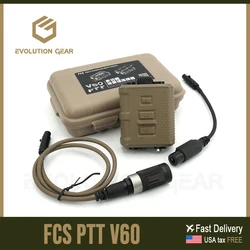 AMP Comtac3 PTT táctico V60 – Adaptador