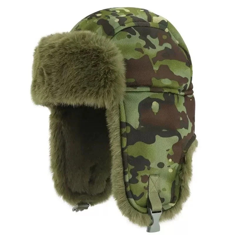 Gorro grueso de invierno para exteriores