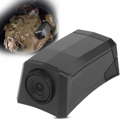 Cámara de casco Airsoft con gancho y pegatina táctica decorativa