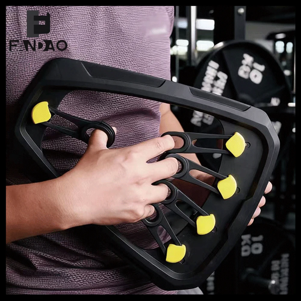 Entrenador de fuerza dedos ajustable para agarre mano