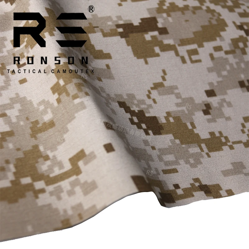 Tela ripstop de camuflaje AOR1/AOR2 para uniformes tácticos - imagen 4