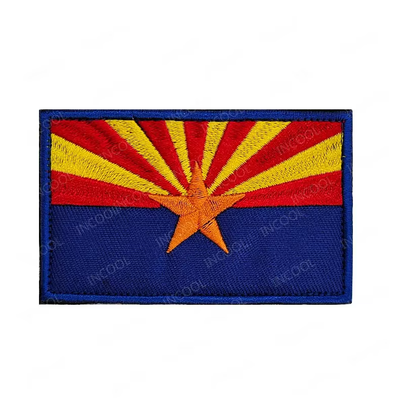 Parche bandera de Estados Unidos bordado – apliques para chaqueta - imagen 2