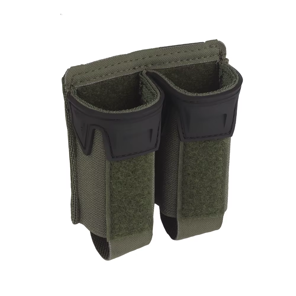 Bolsa de munición táctica doble K para cinturón y funda de pistola - imagen 4