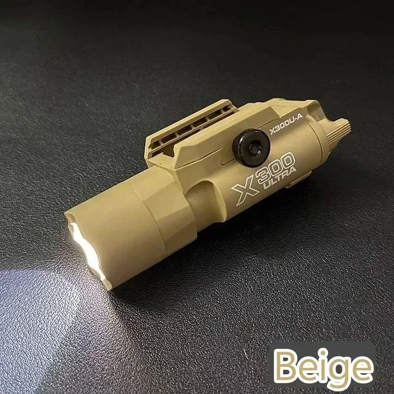 Linterna táctica multifunción para riel Picatinny, caza y airsoft - imagen 2