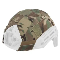 Cubierta táctica para casco MK – MOLLE, caza, airsoft y combate