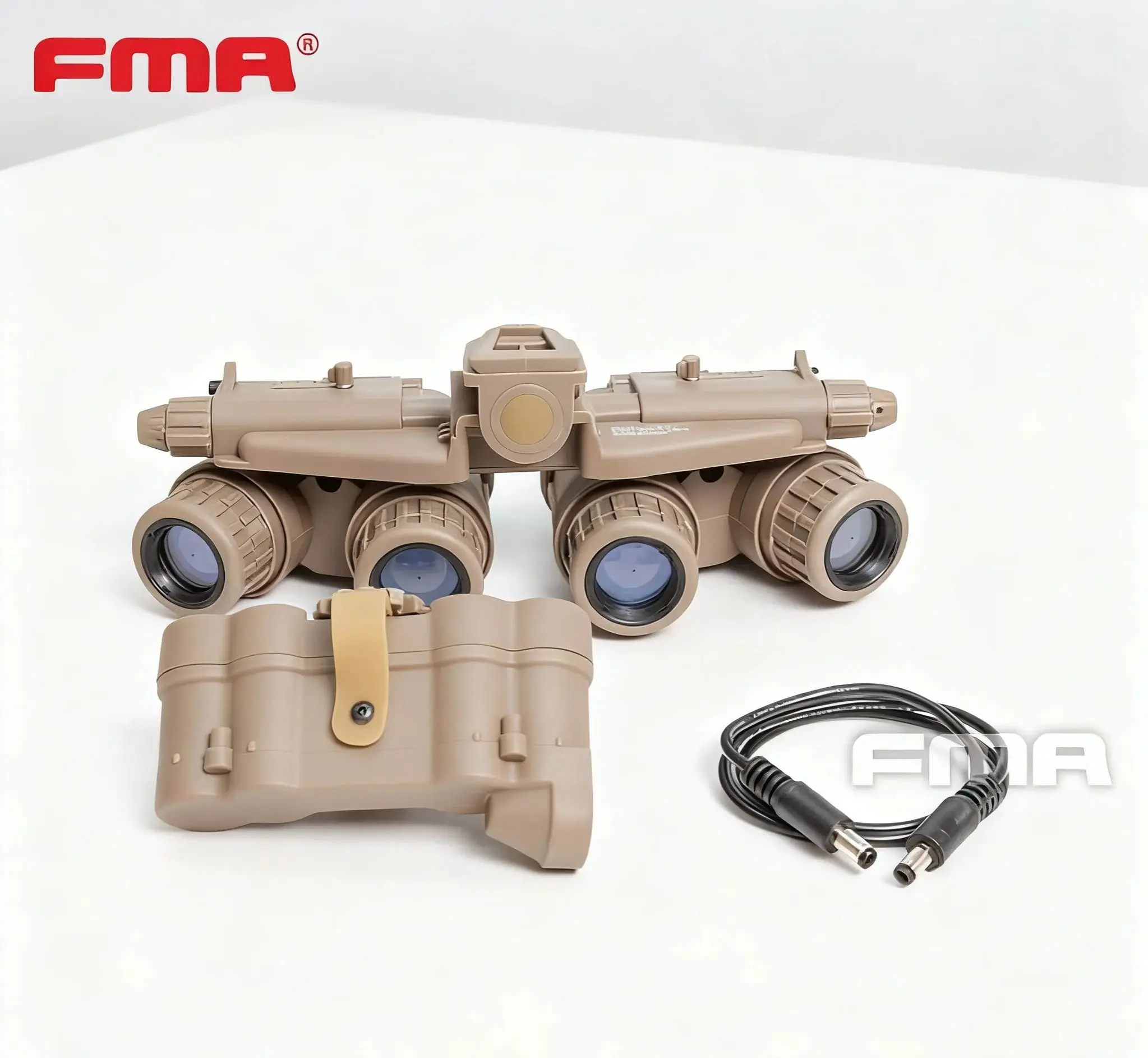FMA GPNVG-18 gafas nocturnas panorámicas para casco táctico - imagen 3