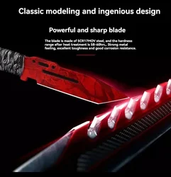 Cuchillo EDC táctico de acero inoxidable para exteriores