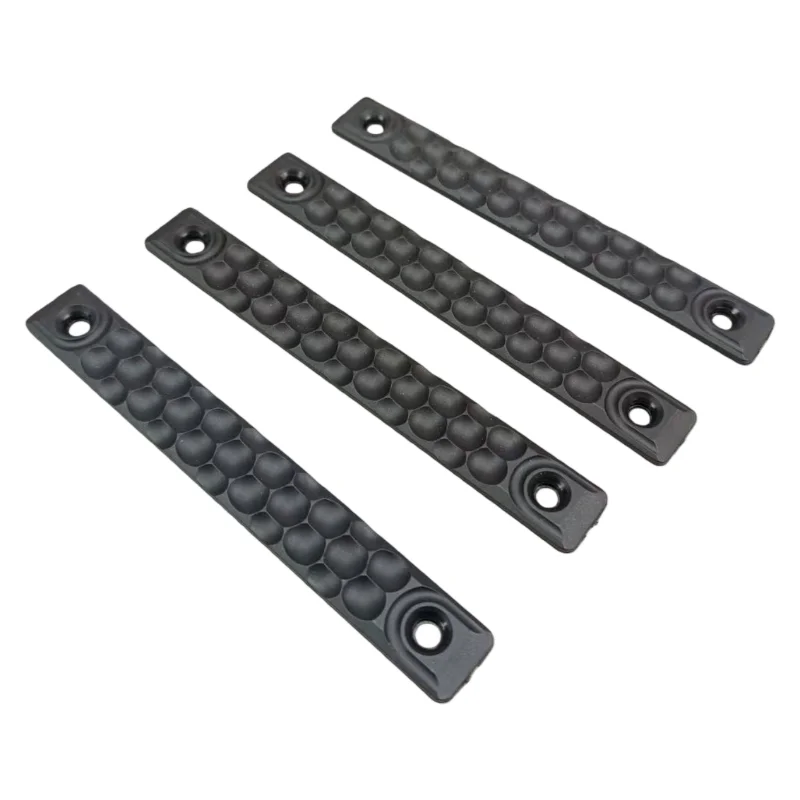 Cubiertas MLOK de paneles riel, nailon panal G10 textura táctil