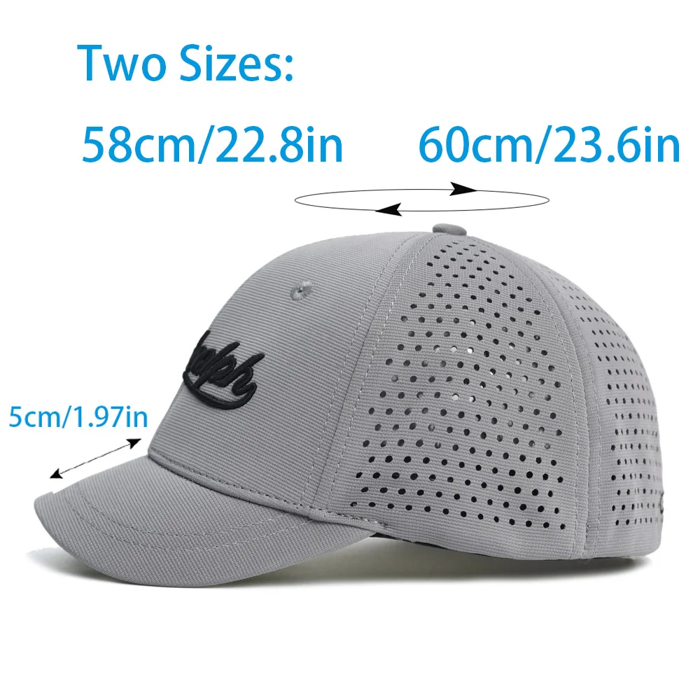 Gorra táctica snapback transpirable de malla, ala corta ajustable - imagen 2
