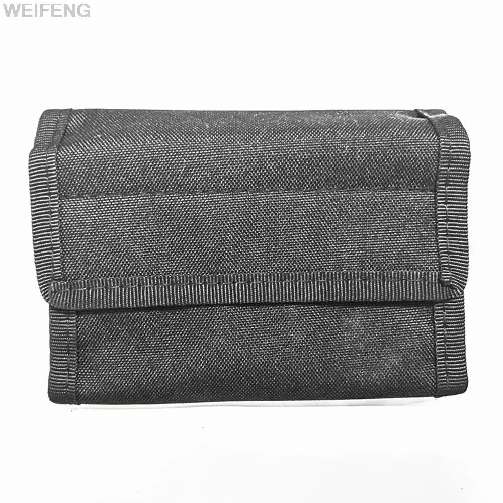 Bolsa táctica negra para 10 cartuchos de escopeta