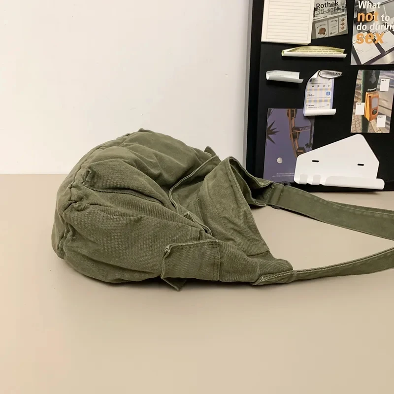 Bolso táctico de hombro lona lavada para herramientas de caza - imagen 5