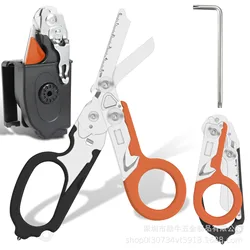 Raptor Tijeras de emergencia trauma multiusos con funda