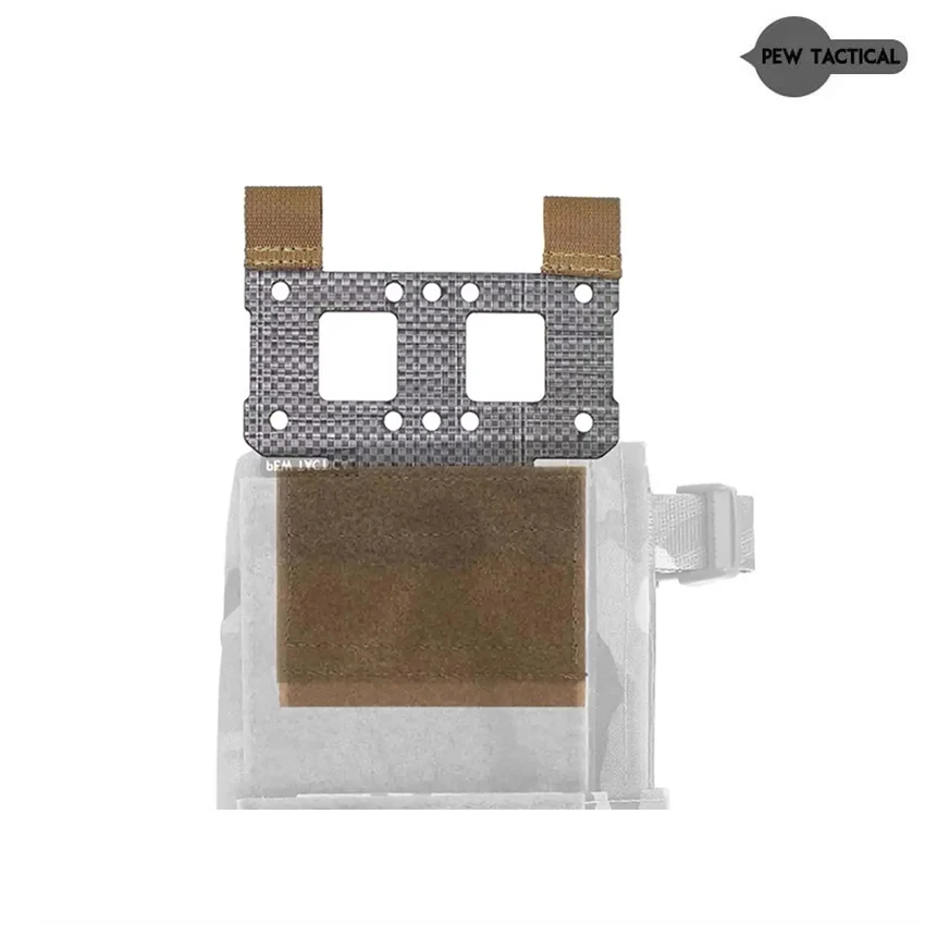 PEW Tactical panel pecho MOLLE de expansión lateral soporte cuchillos T - imagen 4