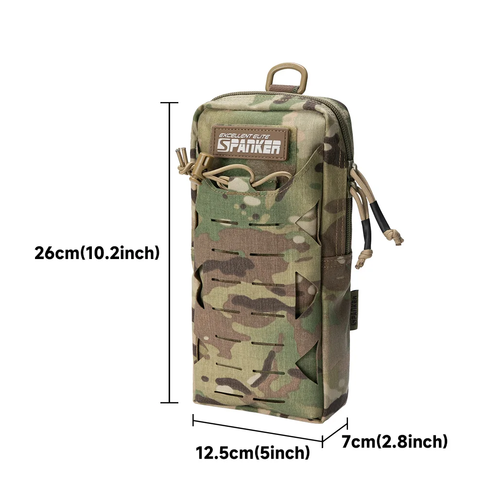 Riñonera táctica MOLLE con espacio para móvil – Outdoor y caza - imagen 4