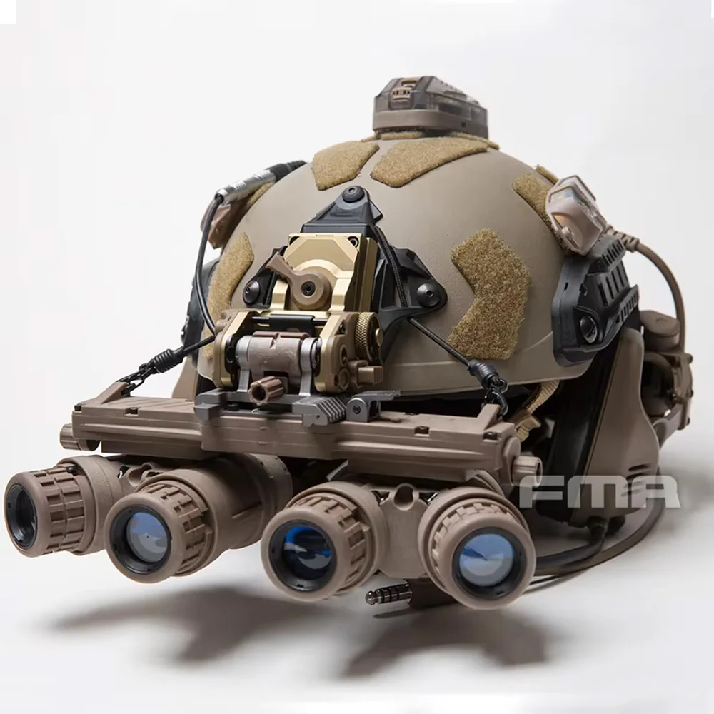Soporte modular elástico FMA para casco con adaptador NVG - imagen 5