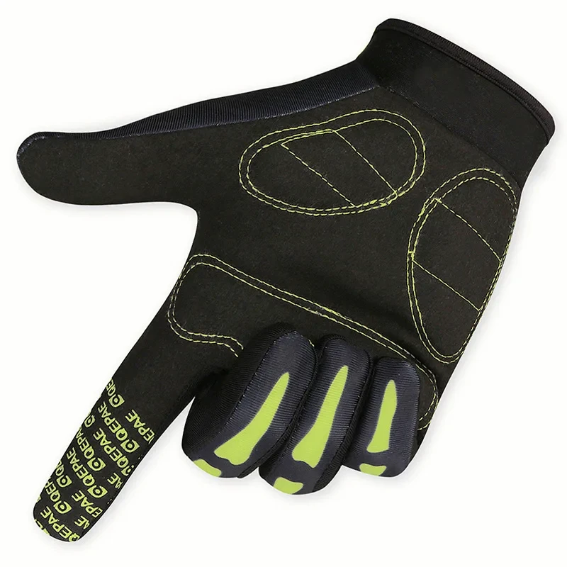 Guantes tácticos bicolor de dedo completo para ciclismo aire libre - imagen 3