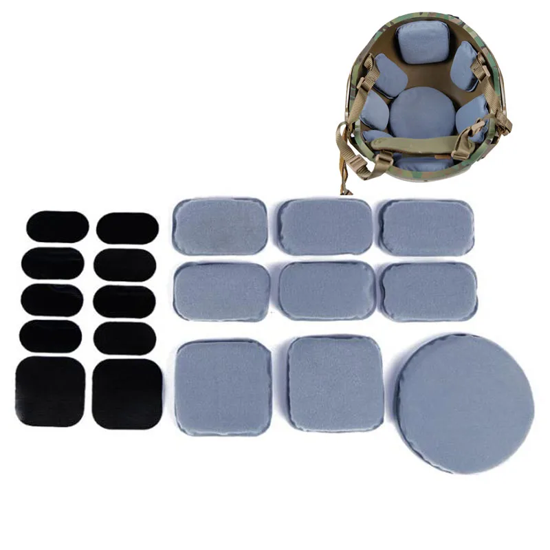 Almohadillas casco táctico viscoelásticas para ACH/FAST/MICH