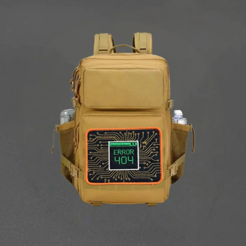 Parche bordado táctico militar con gancho y bucle para mochila - imagen 3