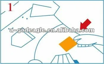 Plancha y fijación del parche