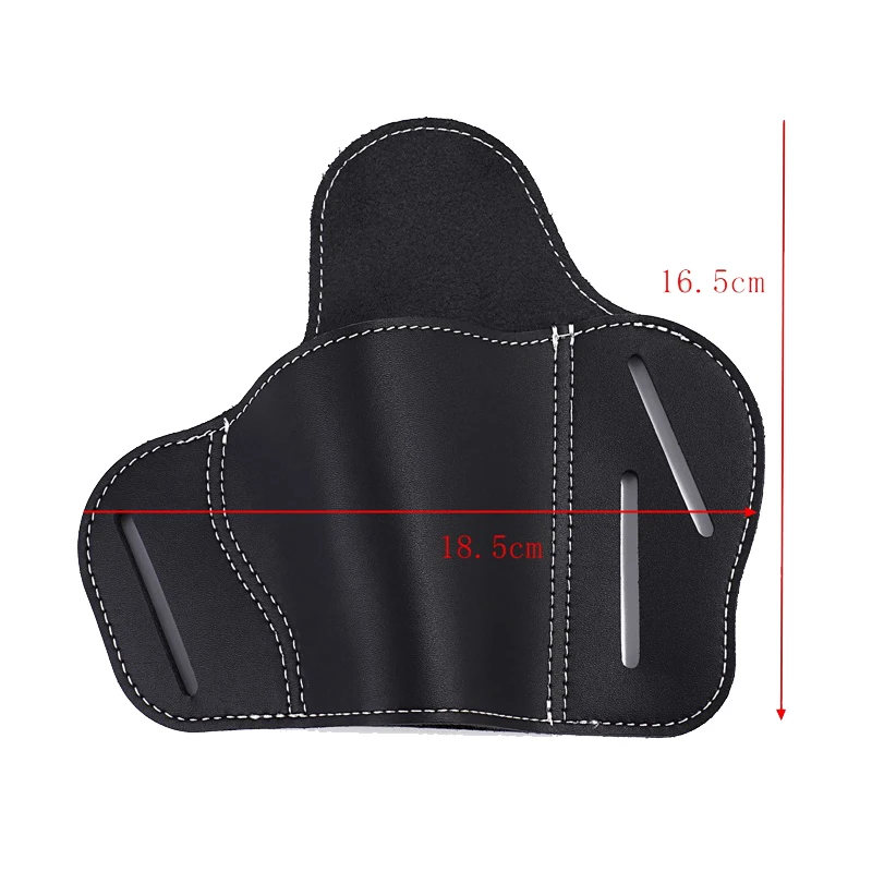 Holster marrón vista lateral