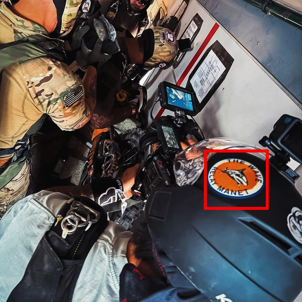 Parche táctico para casco y brazalete de observación avanzada - imagen 2