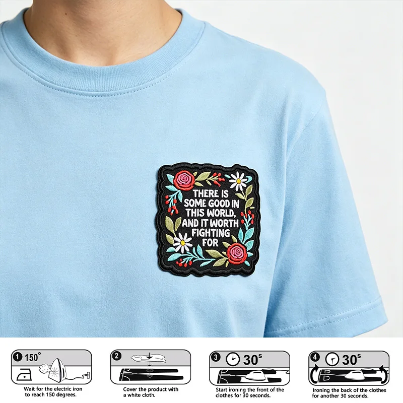 Parche táctico termoadhesivo bordado para ropa y gorras - imagen 3