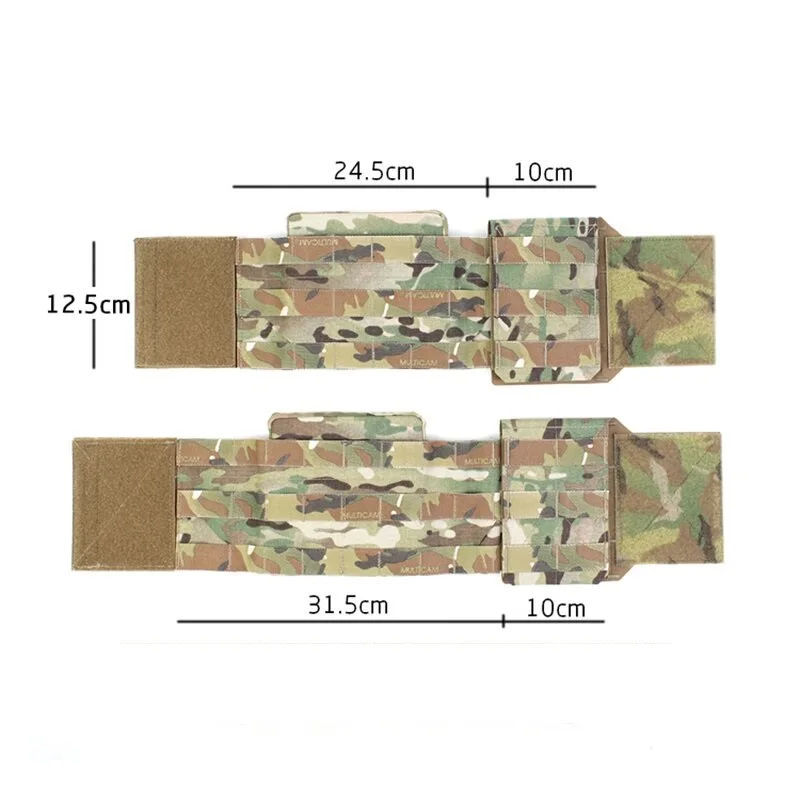 PEW Tactical THORAX Portaplacas con Bolsas Frontal y Trasera VT06 - imagen 4