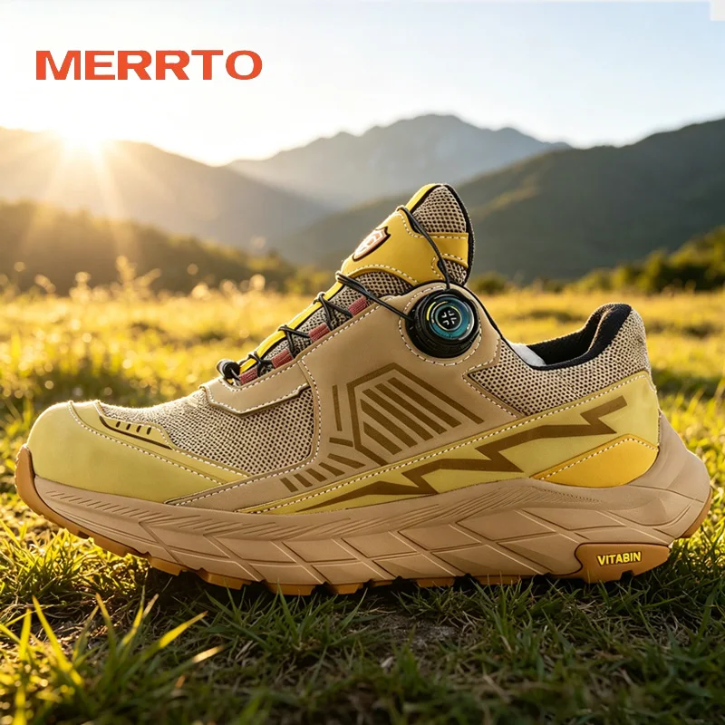 MERRTO Botas de senderismo impermeables transpirables tácticas - imagen 5