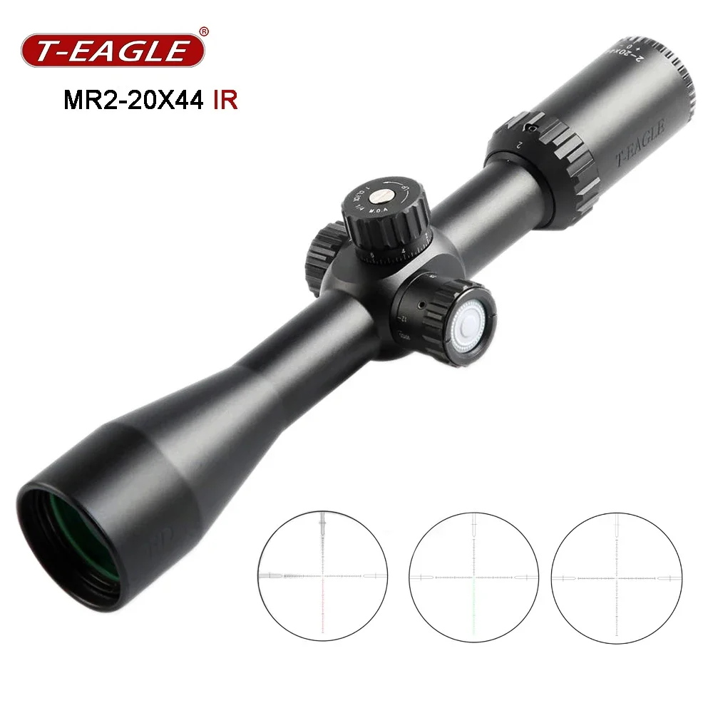 T-EAGLE mira telescópica táctica IR para rifle con retícula grabada - imagen 4
