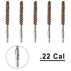 Cepillo bronce multiCalibre 9mm/.30/.22 – Limpieza pistola rifle