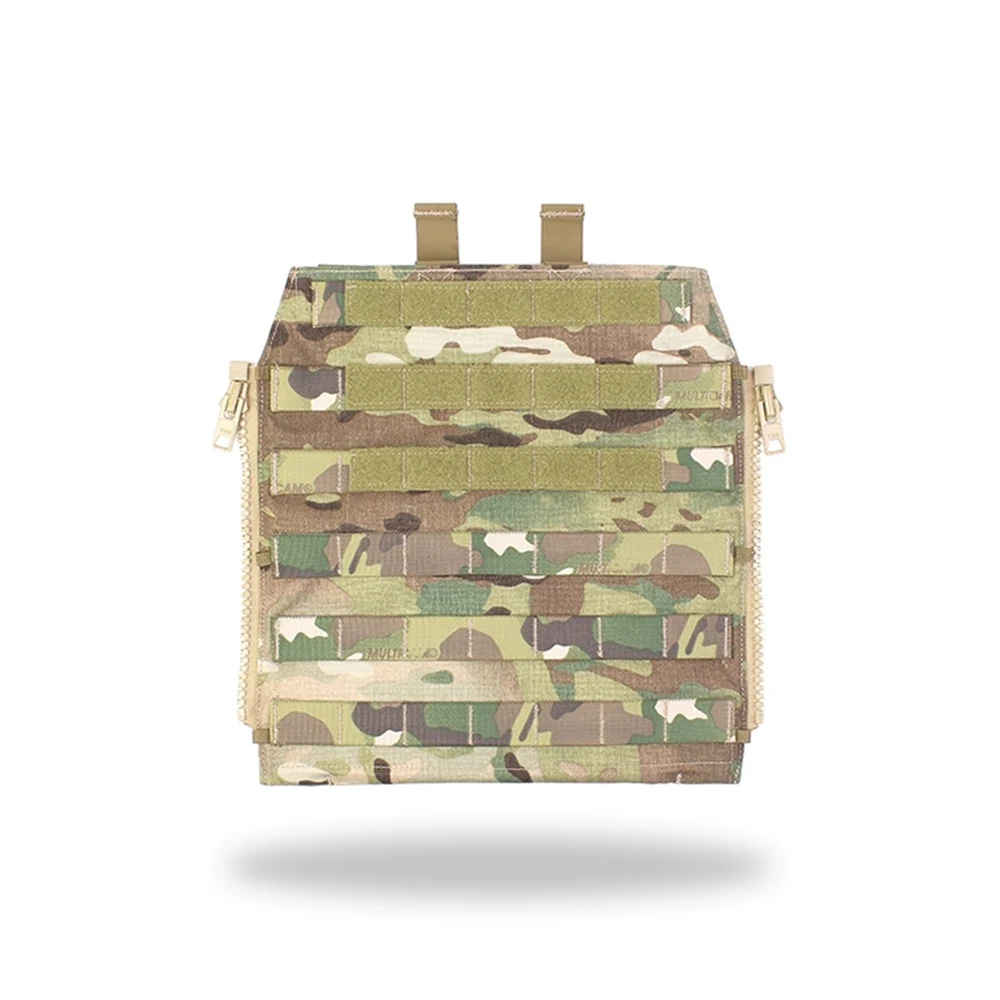 Bolsa de agua táctica con cremallera para chaleco MOLLE modular