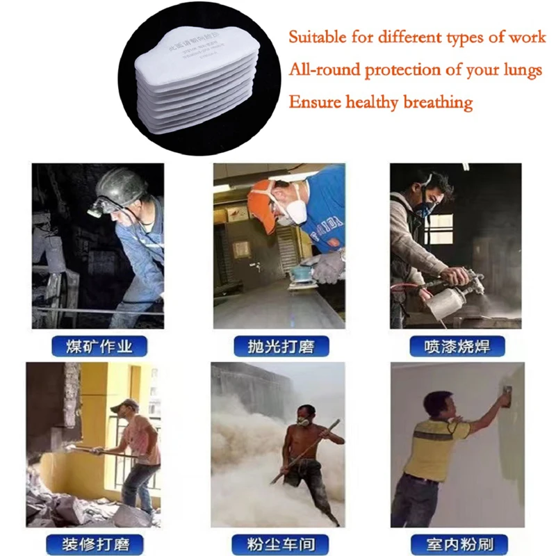 Filtro de papel de algodón – vista de detalle