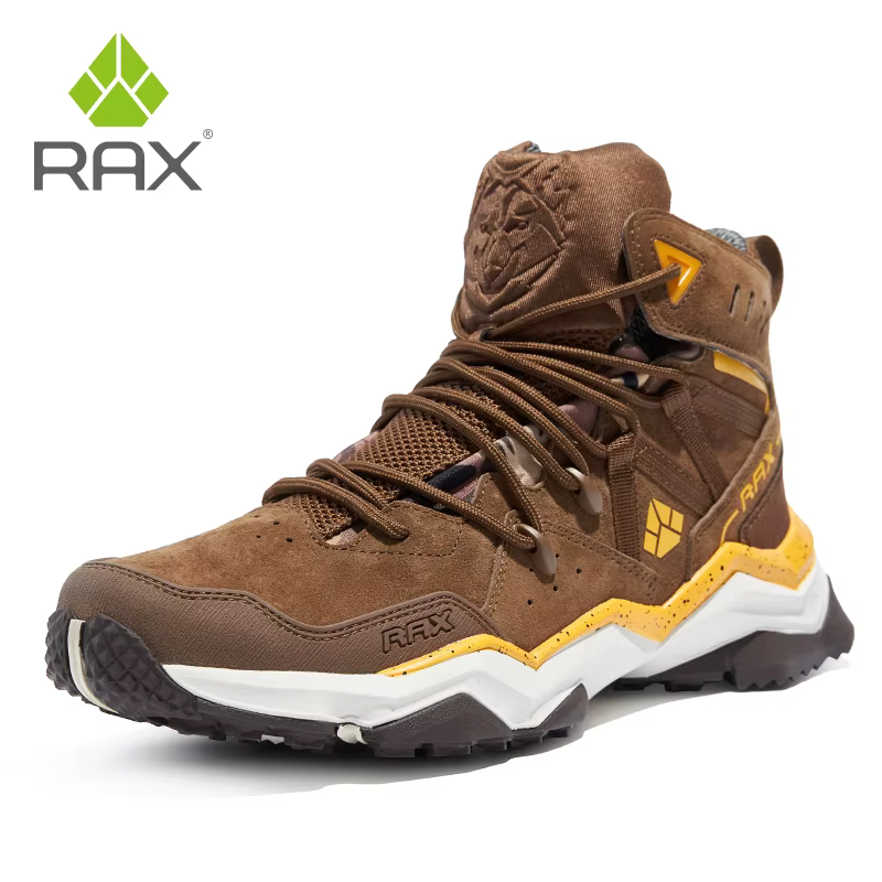 RAX Botas tácticas desierto para hombre: senderismo impermeables - imagen 5