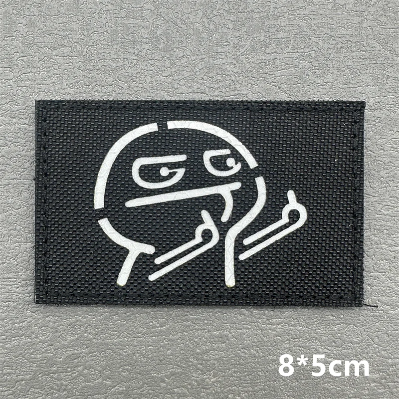 Parches con corte preciso para insignias tácticas