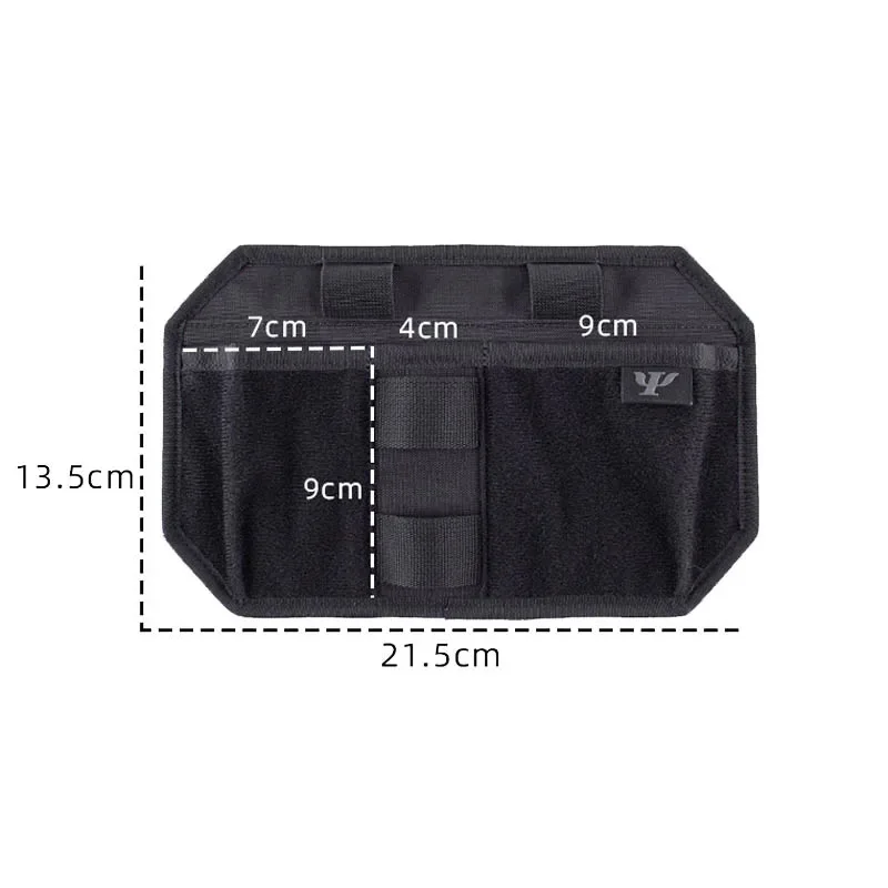 Bolsa táctica EDC organizadora con separadores internos y módulo - imagen 5