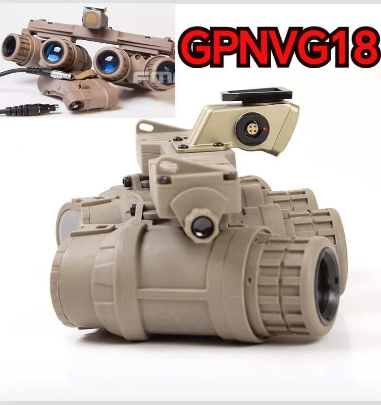 FMA Tactical gafas de visión nocturna NVG DUMMY con batería funcional - imagen 2