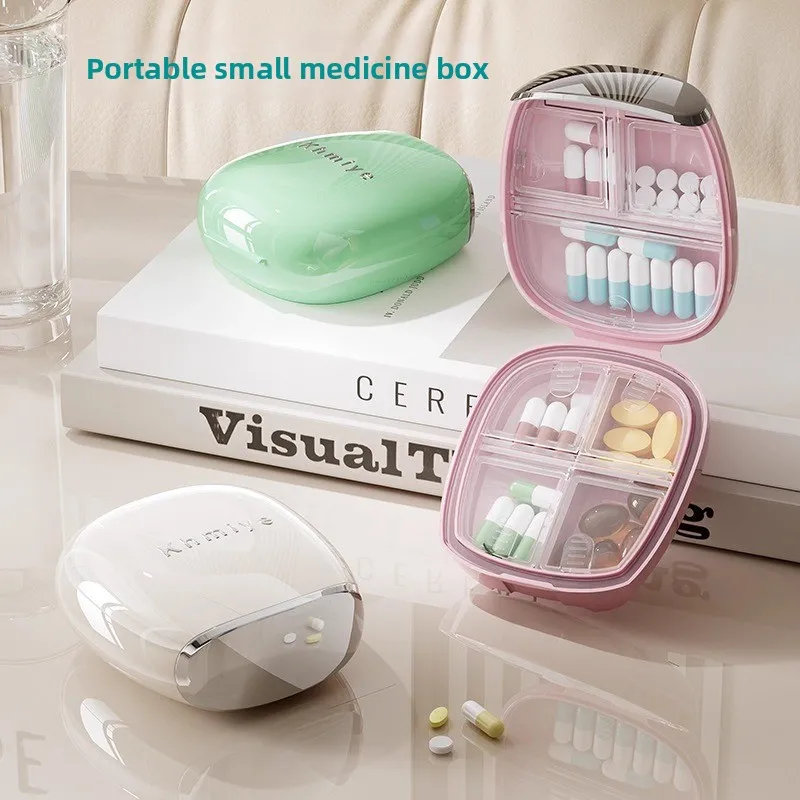 Caja macaron sellada para pastillas