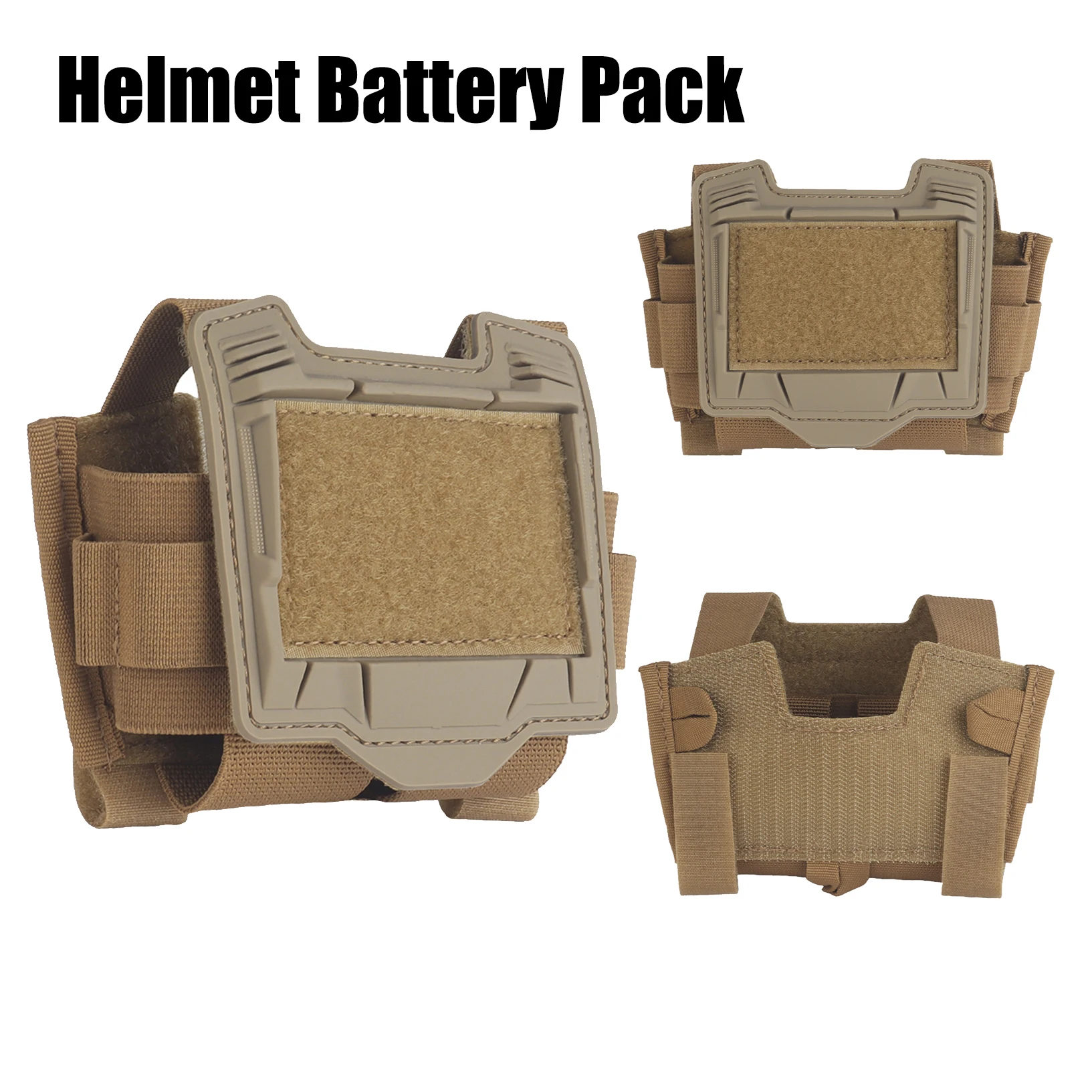 Bolsa para baterías de casco visor nocturno – almacenamiento seguro - imagen 3