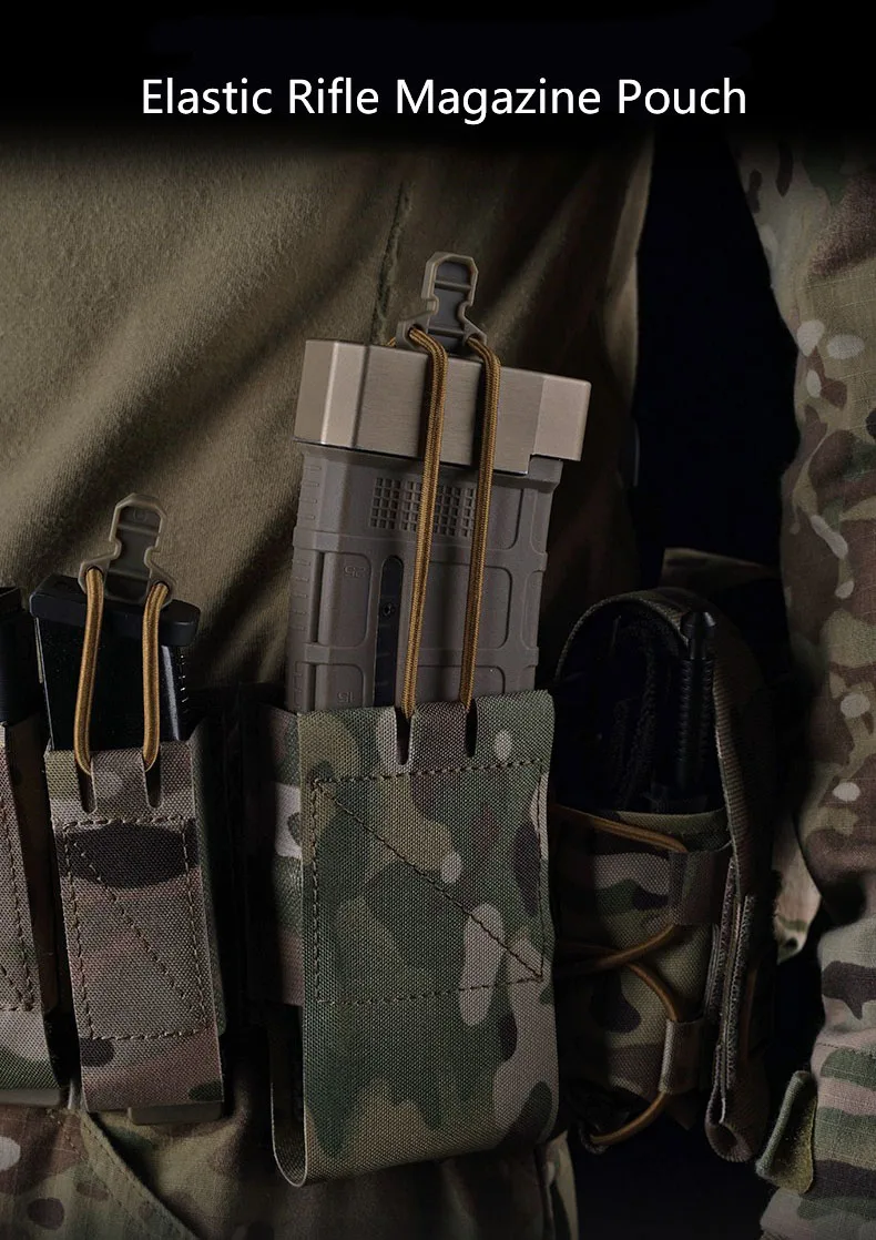 Bolsa táctica elástica SINAIRSOFT para cargador