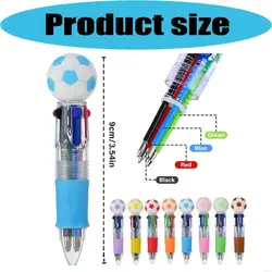 Bolígrafo multicolor retráctil arcoíris para estudio y oficina