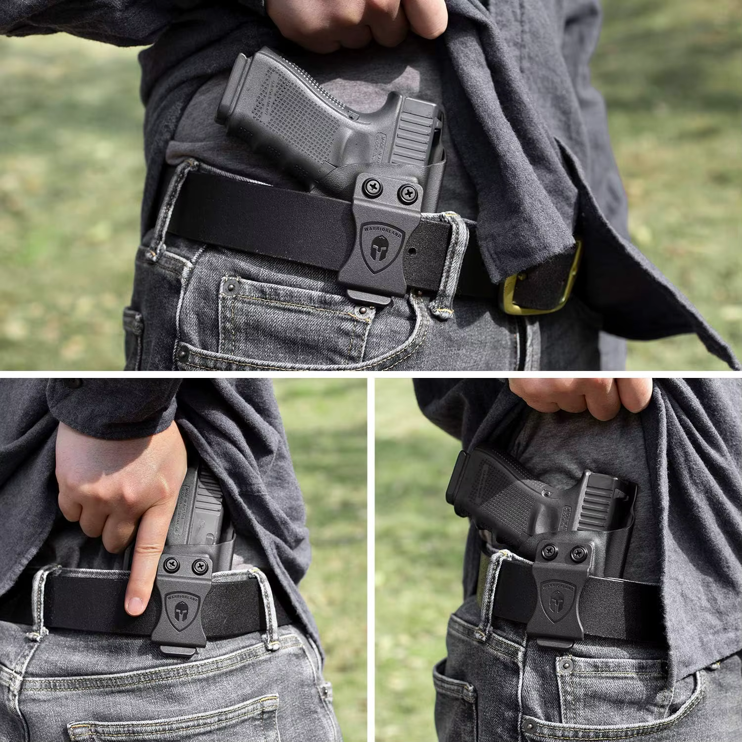 Glock G43 IWB Kydex: funda con bloqueo, mano izquierda o derecha - imagen 2