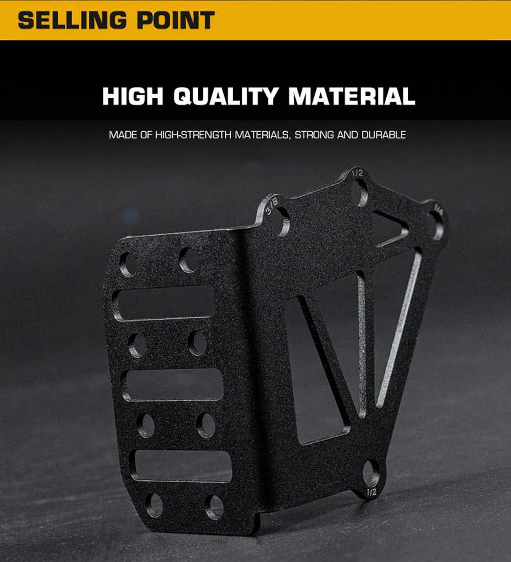 Aspecto funcional del accesorio para uso táctico y outdoor